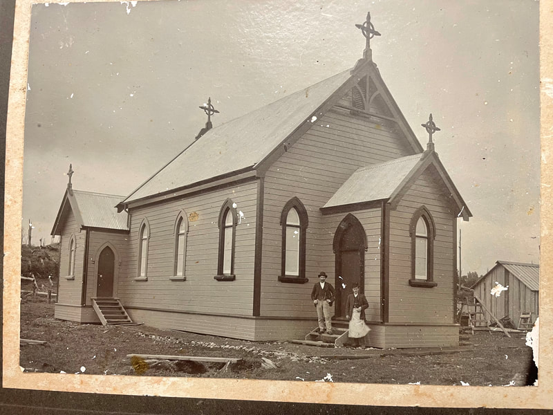 the first Catholic Church in Patea